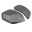 SLMOTO 5x7" Saddlebag Lid Speaker Grill Fit for Harley 2014-2024 Davidson Touring FLT, FLHT, FLHTCU, FLHRC, Road King, Road Glide, Street Glide