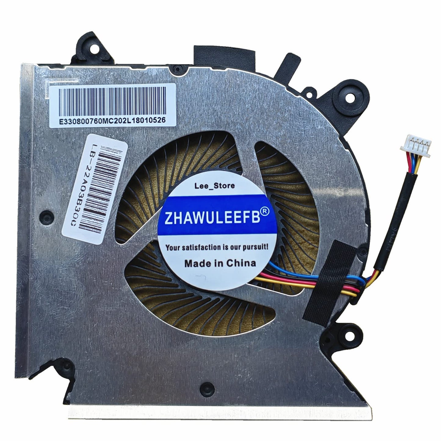 ZHAWULEEFB Replacement New CPU Cooling Fan for MSI GF63 Thin GF63 9RCX-818 9SC-066 8SC-030 GF65 Thin 9SD-004 9SEXR-250 9SD-252 9SEXR-249 9SD-251