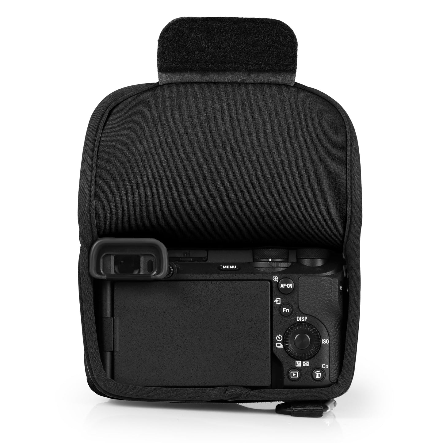 MegaGear Neoprene Camera Case for Sony Alpha a6700 (16-50mm) - Stylish and Protective Digital Photography Bag - Black