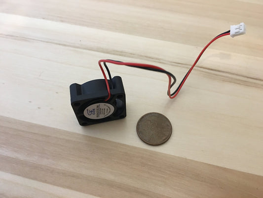 Endlessparts 1 Piece - 24v - Fan 25mm x 25 x 10, Brushless Cooling, Small Micro Flow CFM B18, Compatible with Desktop, Laptop