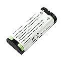 HQRP Phone Battery Compatible with Panasonic KX-TG5761S KX-TG5771S KX-TG5776S KX-TG5777PK KX-TG6700B KX-TG6702B KX-TGA572S KX-TGA670B Cordless