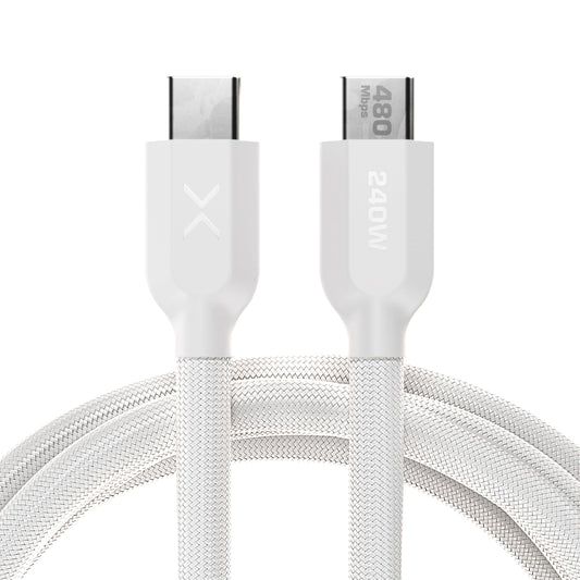 NOCO XGrid XC2: 240W USB-C to USB-C Cable - Type C Fast Charging Cord, USB-IF Certified, Smart E-Marker Chip, 480Mbps Data, UltraFlex Braided Nylon +…