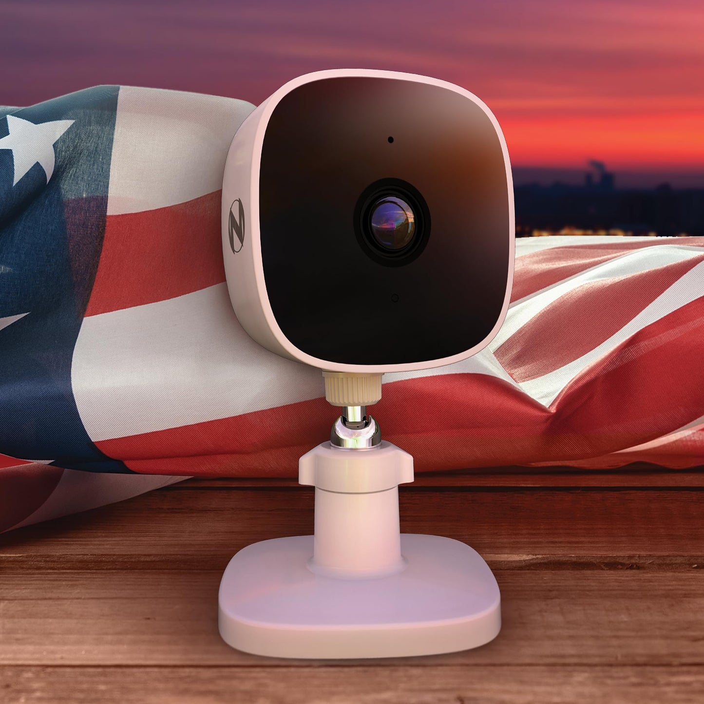 Night Owl Indoor Plug-in Wireless 1080p Deterrence Cameras with 2-Way Audio (2-Pack)