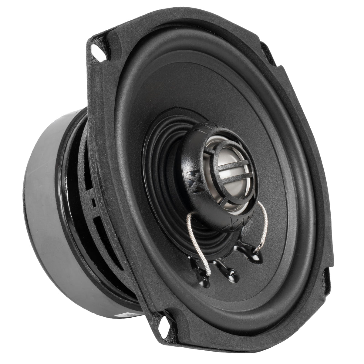 5.25” 600W Peak (300W RMS) 2-Ohm Front Fairing Motorcycle Speakers (Pair)