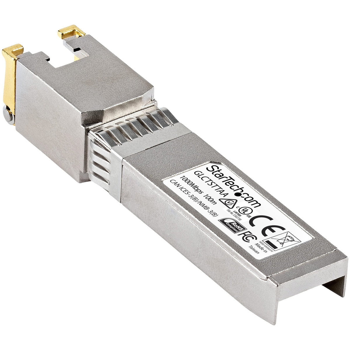 StarTech Cisco GLC-T Compatible SFP Module, 1000BASE-T, TAA (GLCTSTTAA)
