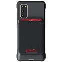 Ghostek Exec Galaxy S20 Wallet Case Card Holder with Built-in Magnet for Car Mounts and Easily Detachable Leather Card Pocket for Wireless Charging