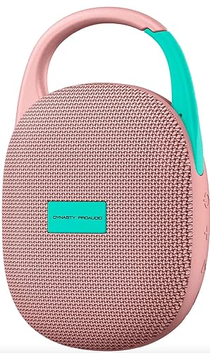 DYNASTY PROAUDIO SB-POD Ultra-Portable Bluetooth Speaker with LED Ambient Lights, IPX7 Waterproof & Dustproof, Blueotooth 5.3, HD Sound, Punch Bass