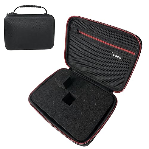 Fuimlar EVA hard case with foam, 8.5 x 6.5 x 3.75 inch hard digital case EVA shockproof outdoor case, suitable for storage of sports cameras, digital