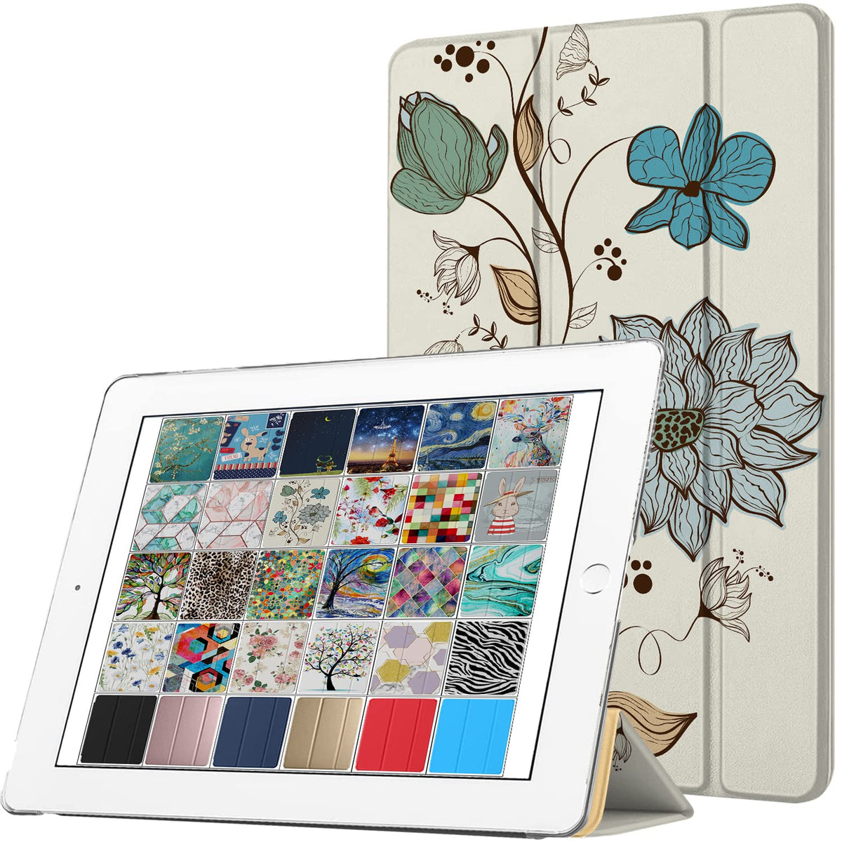 DuraSafe Cases for iPad 2 3 4 Generation [iPad 4th iPad 3rd iPad 2nd Old Model ] 9.7 Inch A1458 A1416 A1395