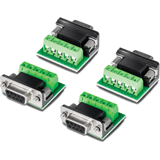 TRENDnet TI-S400 RS232 to RS422 RS485 Converter Adapter (4- Pack)