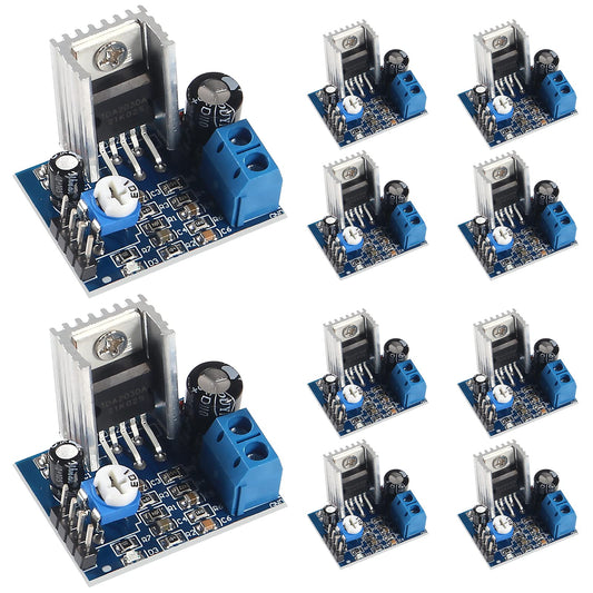 QCCAN 10PCS TDA2030A Audio Amplifier Module TDA2030 Power Amplifier Board 6-12V Speakers Module Converter