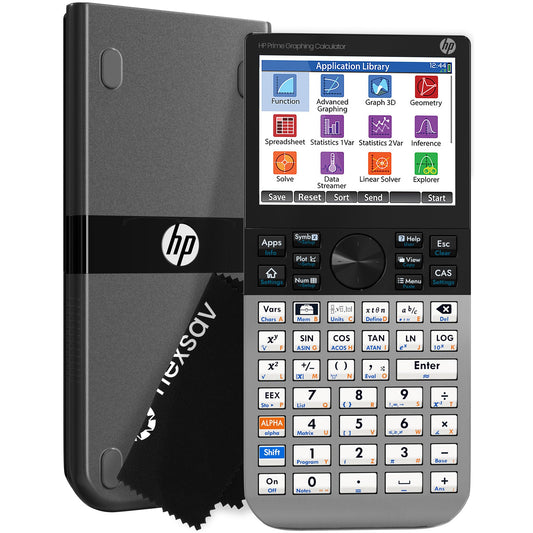 HP Prime G2 Graphing Calculator - Multi-Touch 3.5" Color Display CAS Exam Approved SAT/AP/IB Scientific Calculator for School, Highschool, College