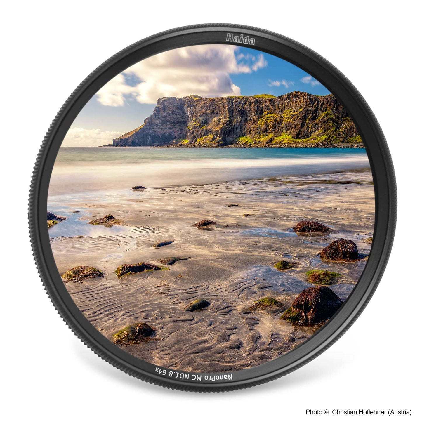 Haida ND1.8 64x Nanopro Filter 6-Stop Multi-Coating Nano Coating Optical Glass Camera SLR Photographic Lens Neutral Density Filter (67mm)