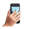 Monet Wallet Phone Grip Kickstand, Baby Blue