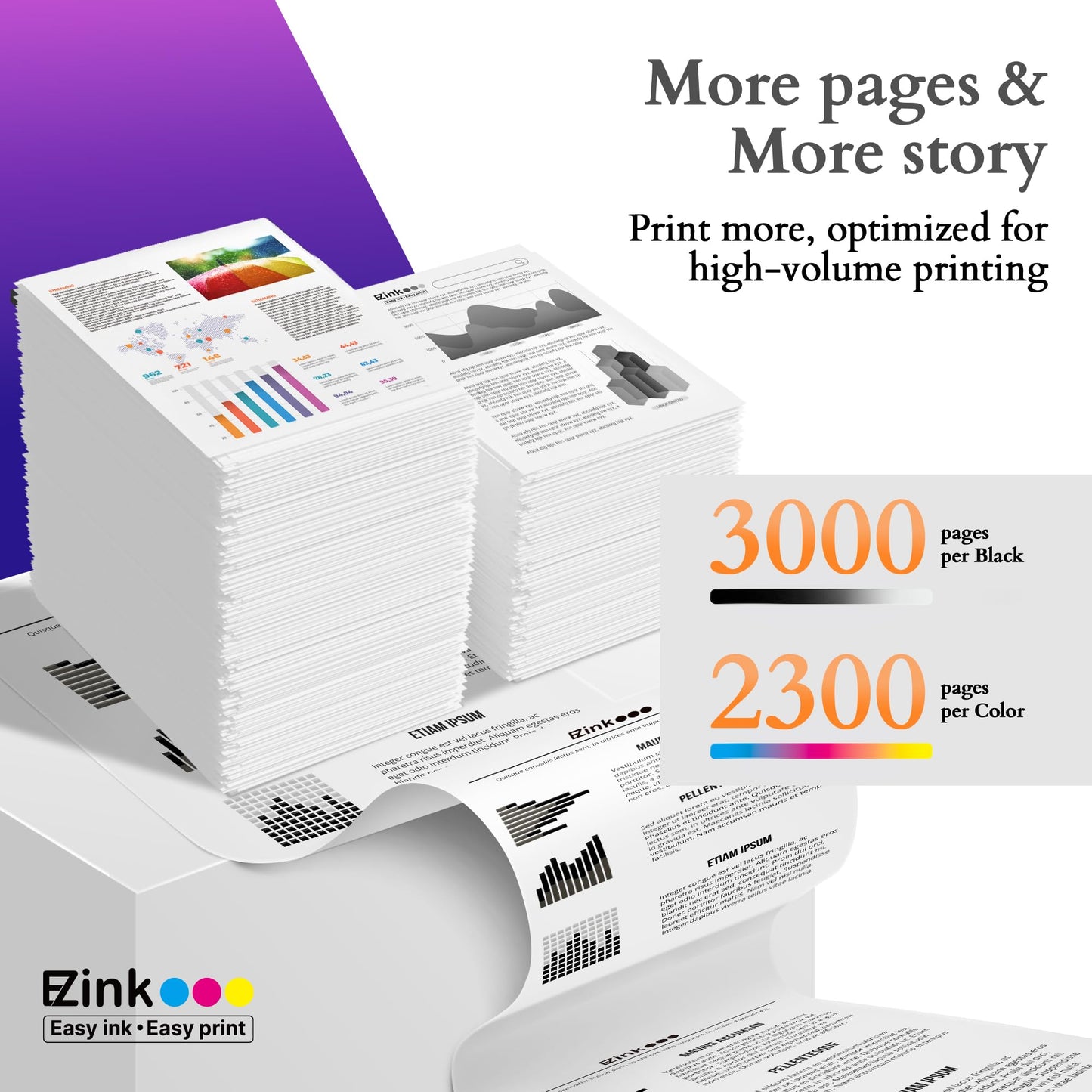 E-Z Ink TN227 for TN-227BK/C/M/Y High Yield Brother TN 227 TN-227 TN223