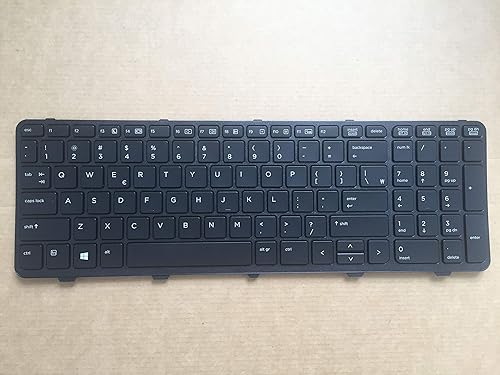Laptop New Keyboard for HP Probook 450 G0 450 G1 450 G2 455 G1 455 G2 US with Frame&Backlit