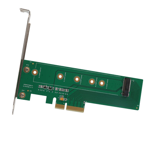 I/O Crest M.2 NGFF PCIe SSD to PCI Express 3.0 x4 Host Adapter Card - Support M.2 M-Key PCIe (NVMe or AHCI) Type 22110, 2280, 2260, 2242