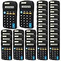 Dyrfolm 24 Pack Pocket Calculator - Mini, Solar Battery Dual Power Desktop Calculators, 8 Digit Display Basic Calculator for Students, Kids, Home