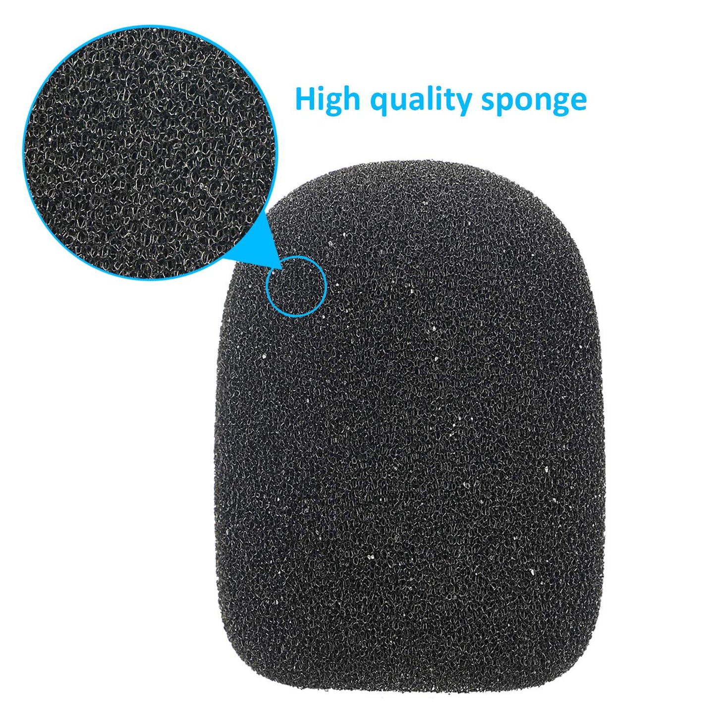 YOUSHARES NT1-A Microphone Pop Filter - Mic Foam Windscreen Cover for Rode NT1-A, NT2-A, NTK, NT1000, NT2000, K2 and Rode Podcaster Microphones
