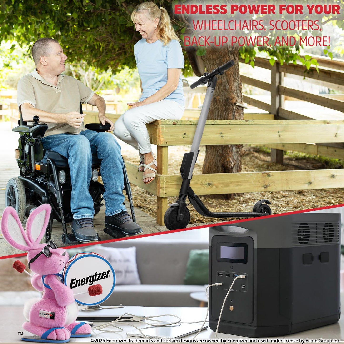 Energizer EN12-12, 12 Volt 12 Amp Hr, Long Lasting Sealed Lead Acid AGM Rechargeable Battery Ideal for Use in Backup Power, Kids Ride On, Electric…
