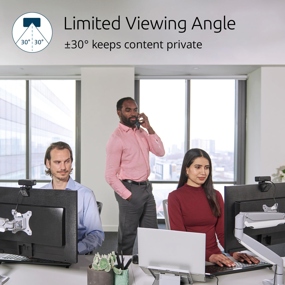 Kensington Eyesafe Privacy Screens Filter 15.6 inch 16:9, Easy Installation, Filters 60% of Blue Light, Patented Laptop Privacy Screen Compatible