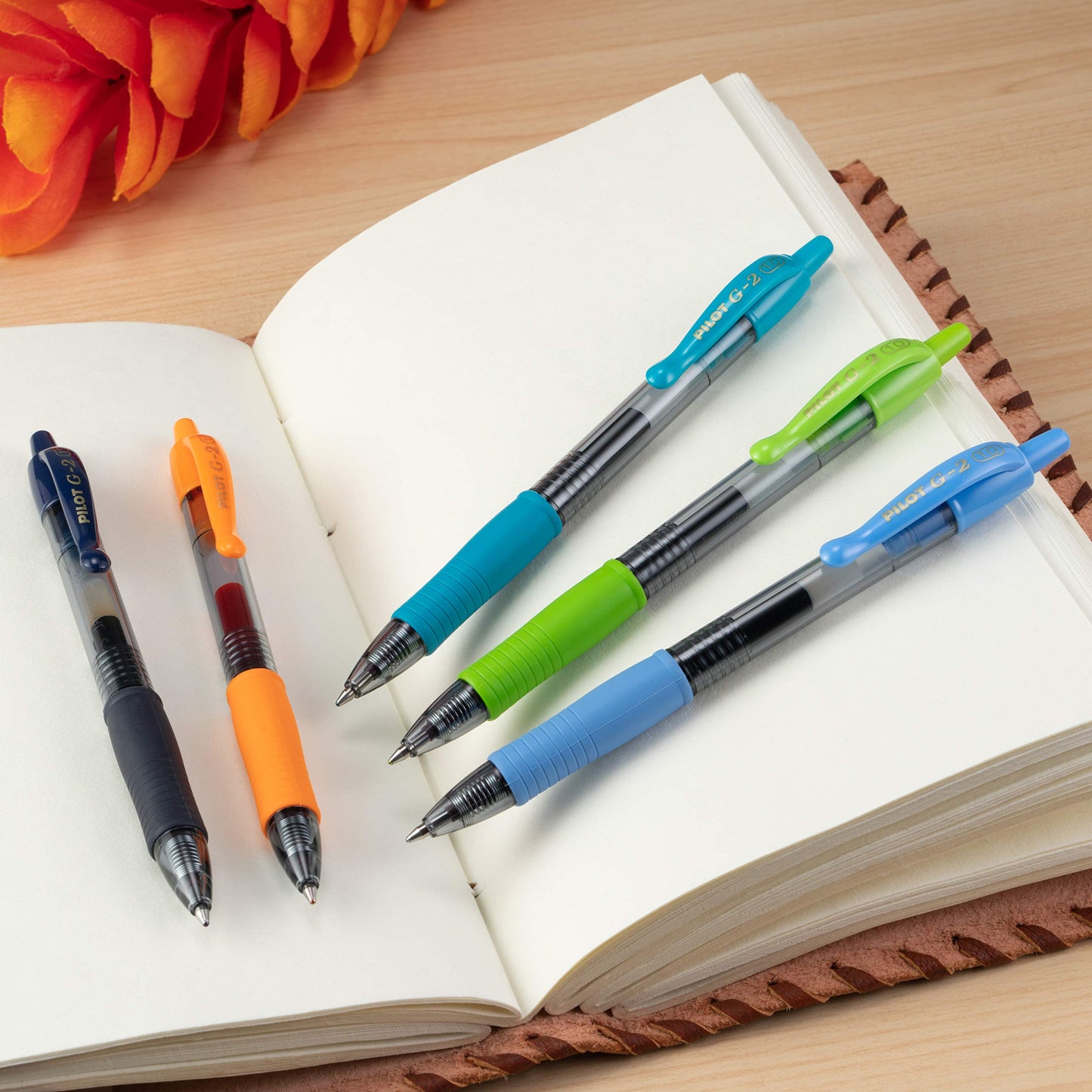 Pilot G2 Premium Retractable Gel-Ink Rolling Ball Pens, Bold Point (1.0mm), 1.0 Gel Pens, Assorted, 14-Pack - Ideal for School, Journaling, & Office
