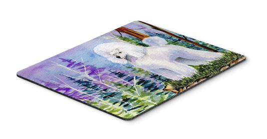 Caroline's Treasures SS8639MP Poodle Mouse Pad, Hot Pad or Trivet for Home Office Gaming Working Computers Laptop Mouse Mat,Washable Large Mousepad