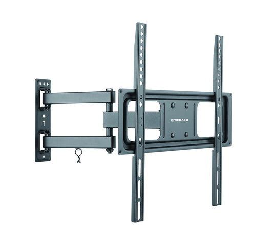 Emerald Full Motion TV Wall Mount Bracket for 26-70 Inch TV, Flat Curved TVs