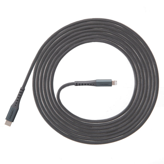Ventev Alloy USB C to Apple Lightning High Speed Ultradurable 10 Foot Cable