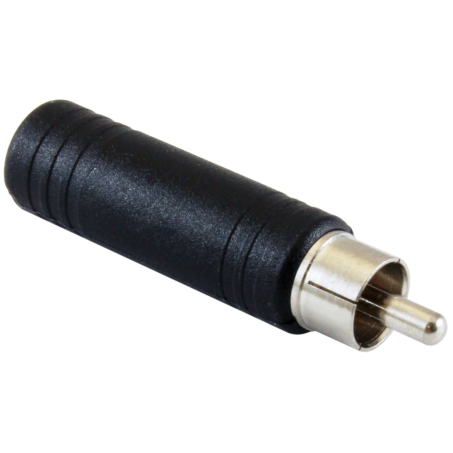 GLS Audio Molded 1/4" Female to RCA Male Adapter - 4 Pack
