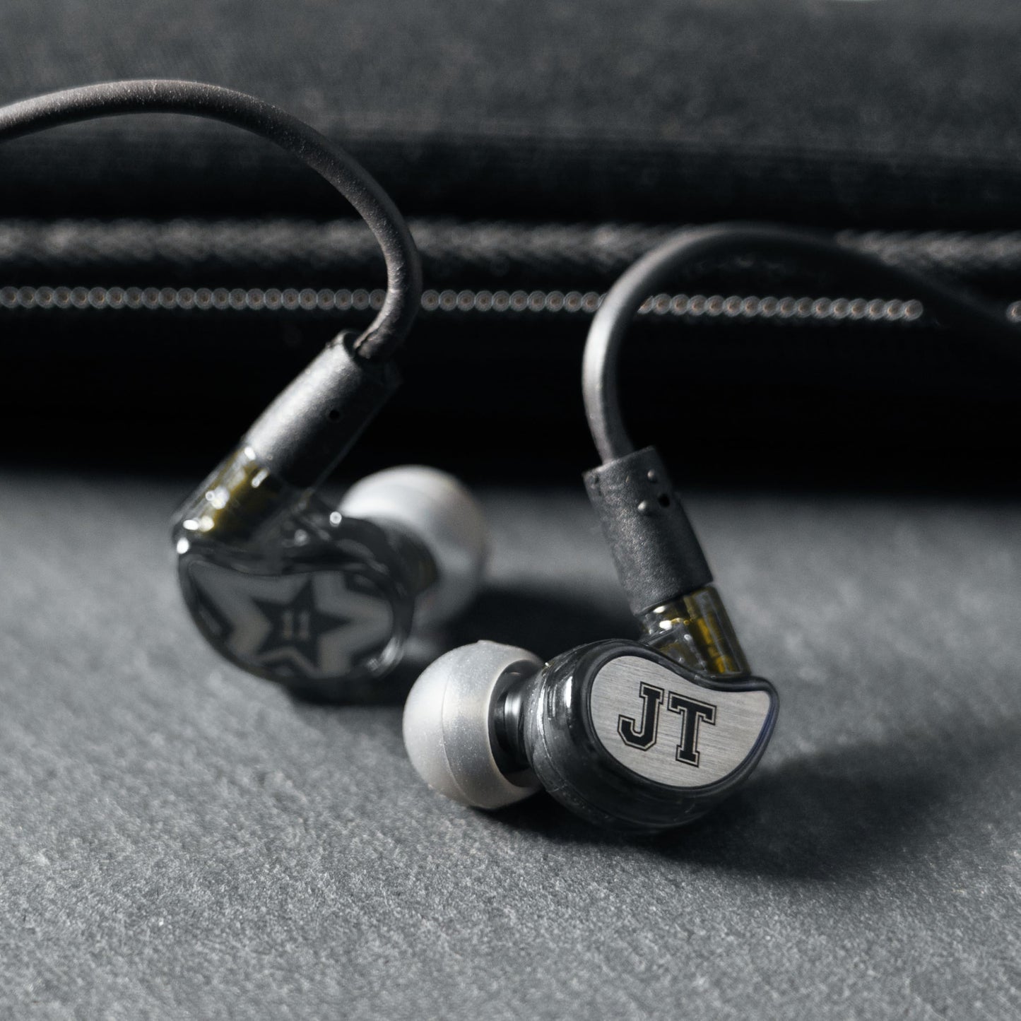 MEE audio Personalized M6 PRO in Ear Monitor Headphones for Musicians w/Engraved Metal Faceplates: Choose an Artwork and/or Add Custom Text, Noise