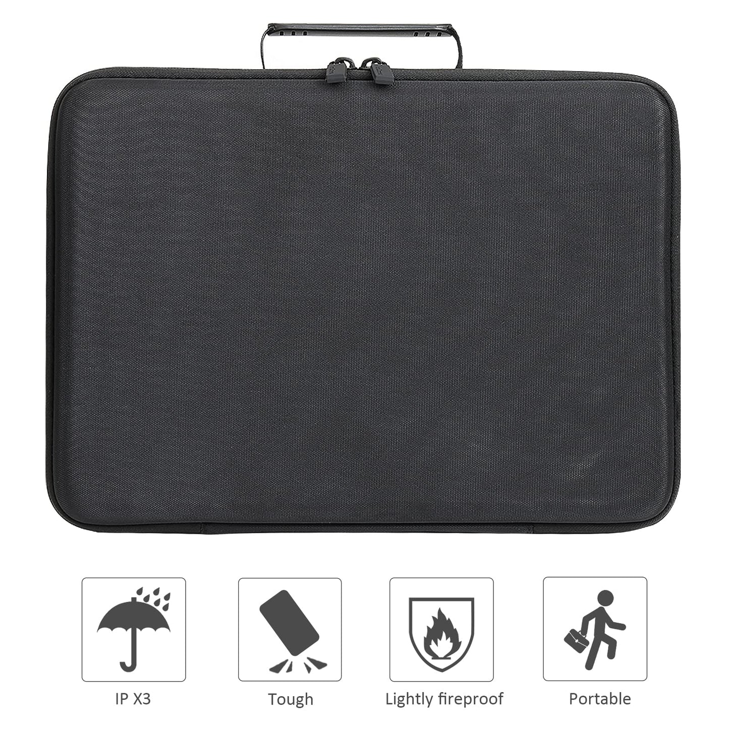 co2CREA Hard Travel Case Replacement for Epson Workforce WF-100 Wireless Mobile Printer
