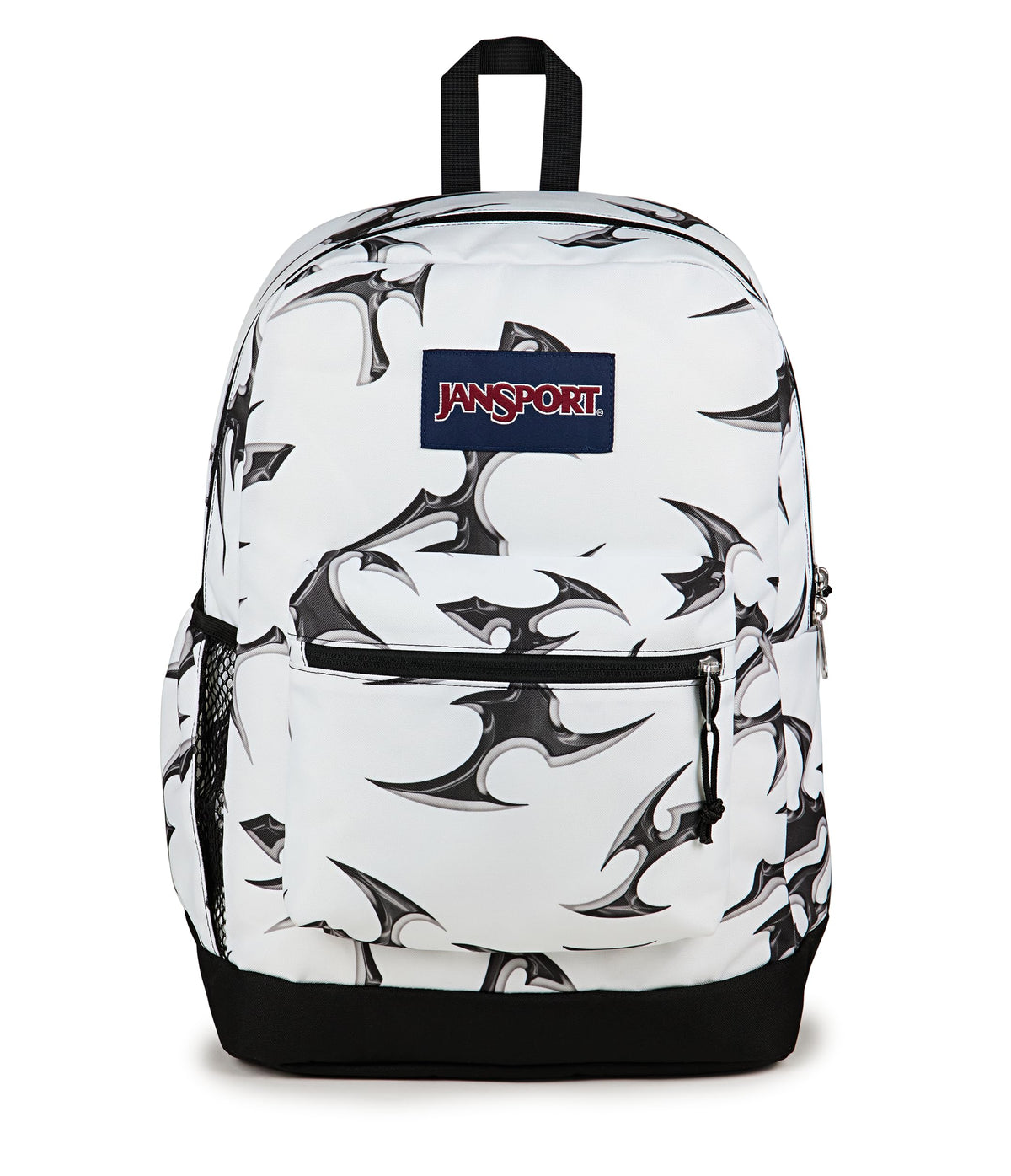 JanSport 26L Cross Town Plus Backpack, Cyber Silver White
