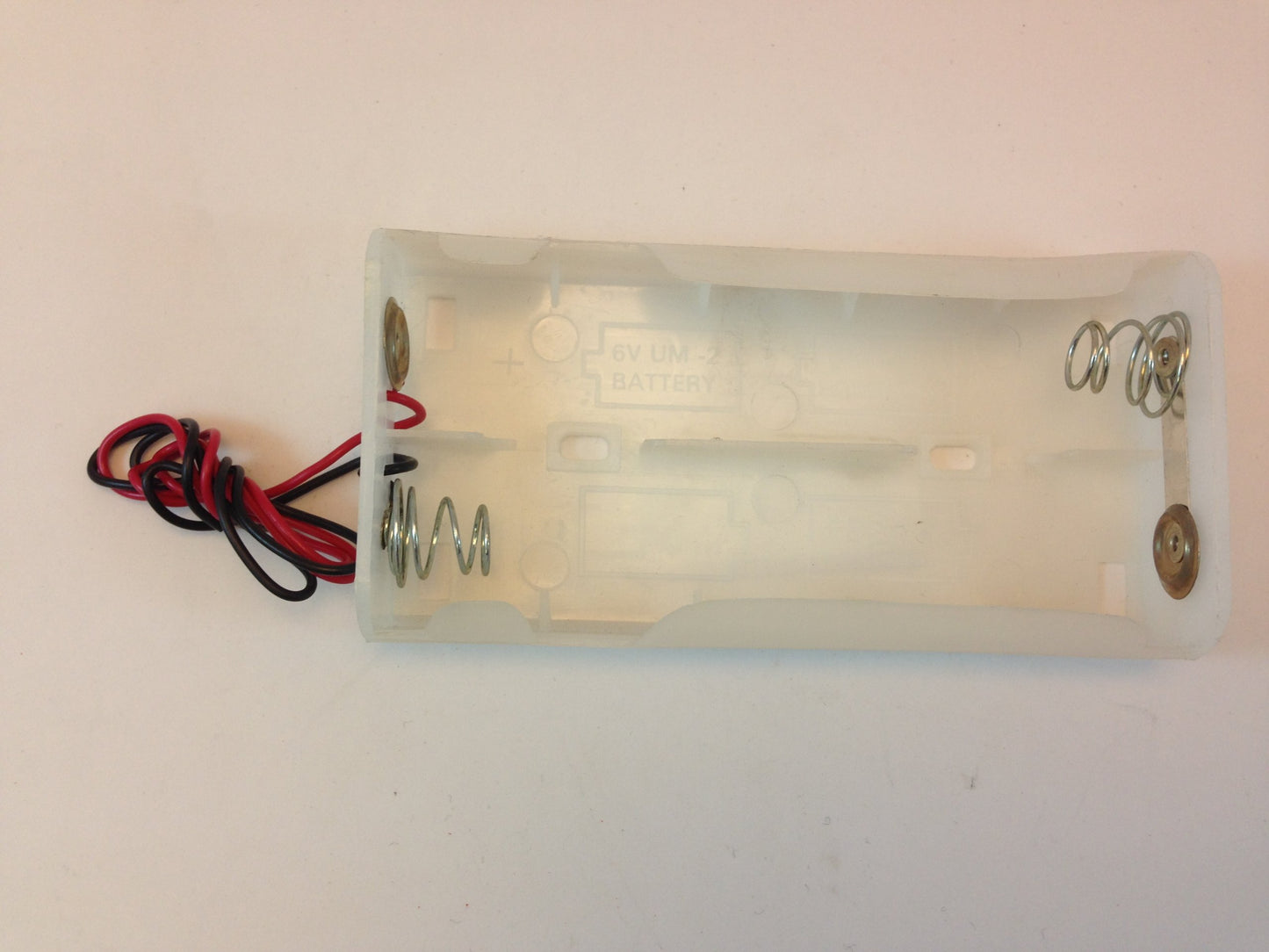 BATTERY HOLDERS / ADAPTERS (4 X C W/LEAD WIRE, SINGLE)