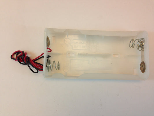 BATTERY HOLDERS / ADAPTERS (4 X C W/LEAD WIRE, SINGLE)