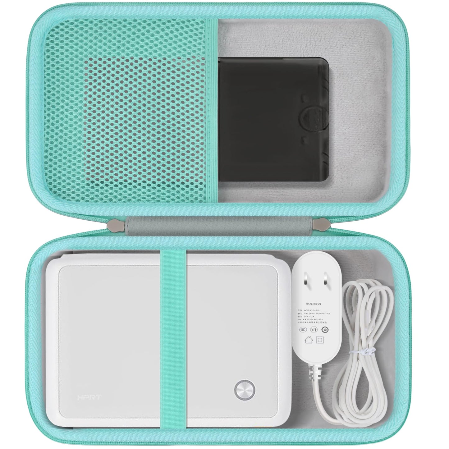 khanka Hard Storage Case Compatible with YOTON dock plus 4pass instant photo printer/hprt cp4000l 4x6 printer Case Only.