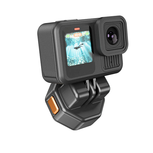 Magnetic Quick Release Plate Kit for Insta 360 Go Ultra for Gopro Hero 13 12 11 10 9 8 Accessories Claw Camera Tripod QR Mount Adapter, Quick Setup