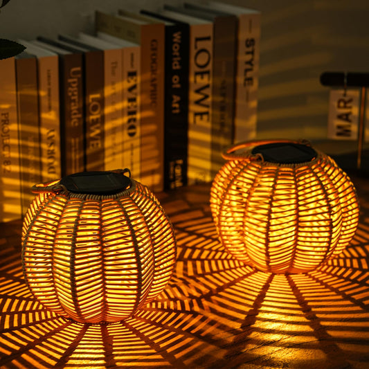 Solar Lanterns Outdoor Waterproof, KagoLing Solar Lantern Light Gifts for Women Lanterns Decorative Outdoor, Hanging Lantern for Garden, Yard, Patio