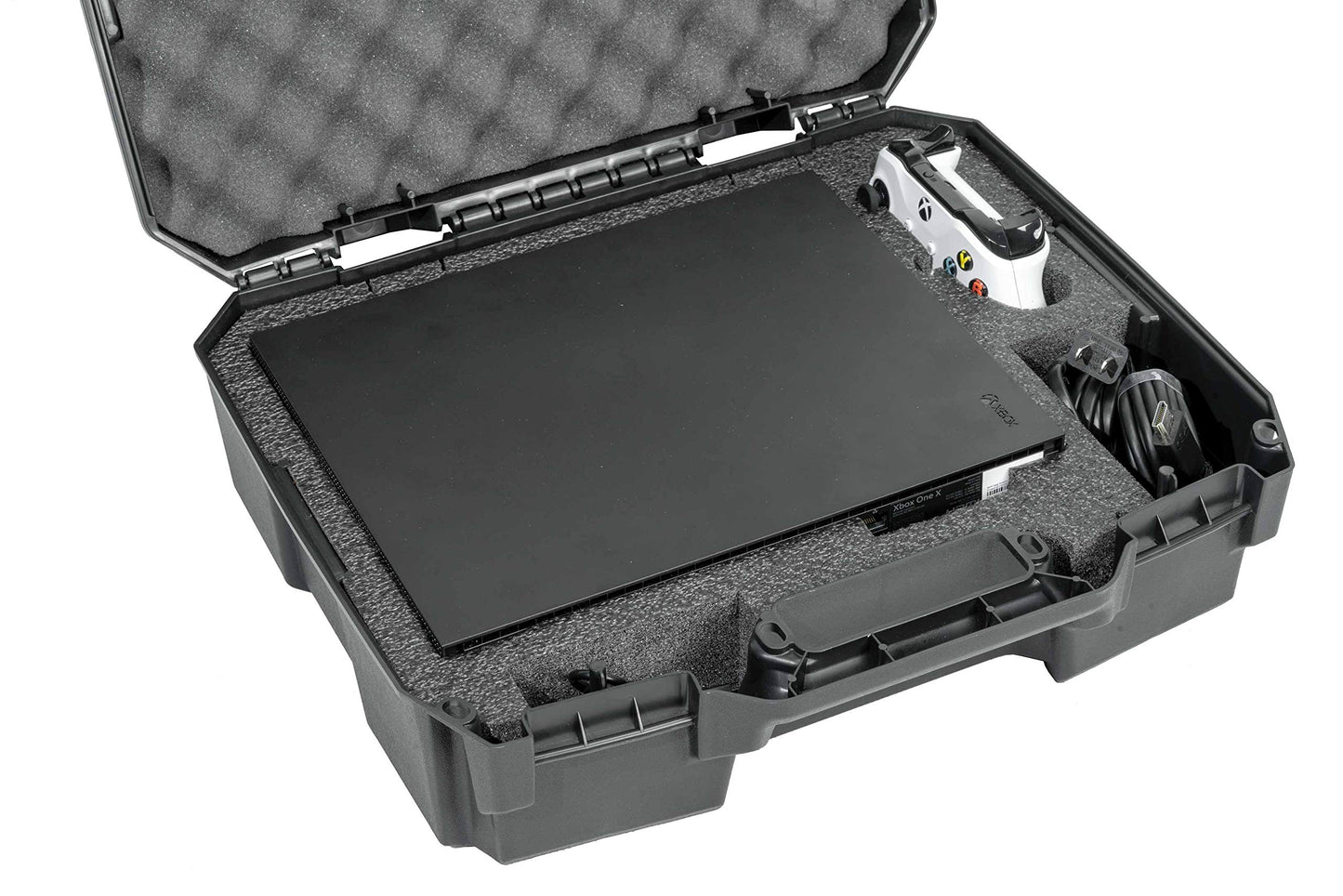 Case Club Compatible with Xbox One Carry Case. Fits X or S models in PRE-CUT Foam!