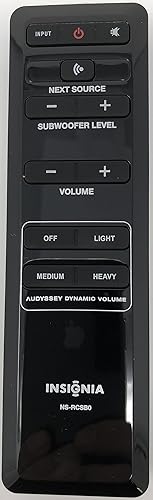 New USARMT Replaced Insignia NS-RCSB0 Remote Control for Home Theater Sound Bar Speaker System NS-RCSB0 NS-SBAR NS-SBAR-A NS-SBAR-A11