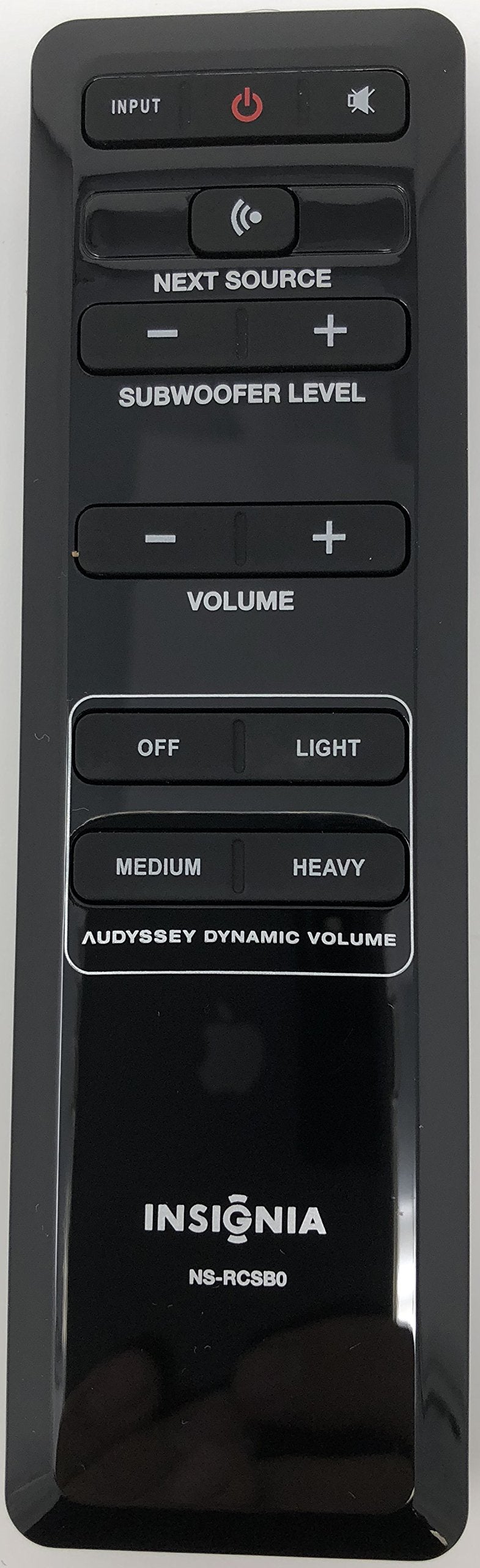 New USARMT Replaced Insignia NS-RCSB0 Remote Control for Home Theater Sound Bar Speaker System NS-RCSB0 NS-SBAR NS-SBAR-A NS-SBAR-A11