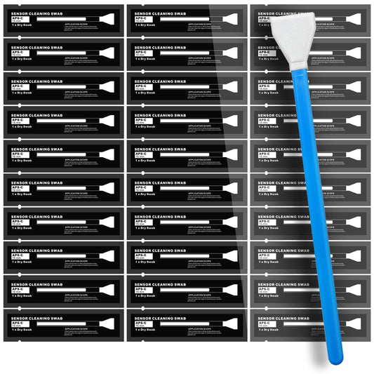 AAWipes Sensor Cleaning Swabs for APS-C Sensors of DDR DSLR or SLR Camera (30 Packs of 16 mm Sensor Cleaning Swabs) (HCS-16-30)