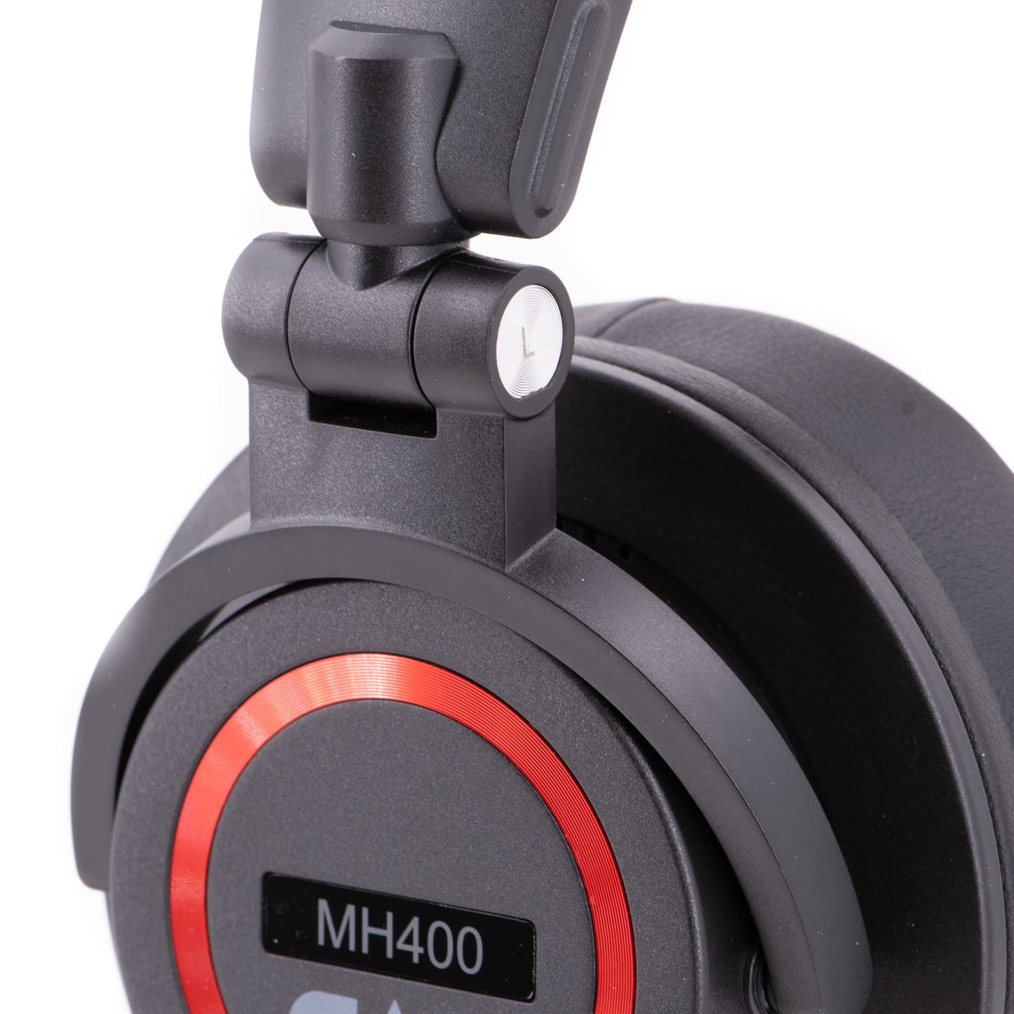 CAD Audio MH400 Foldable Over-Ear Studio Headphones - 50 mm Drivers, 180° Swivel Ear Cups, Long Cable & Portable Design