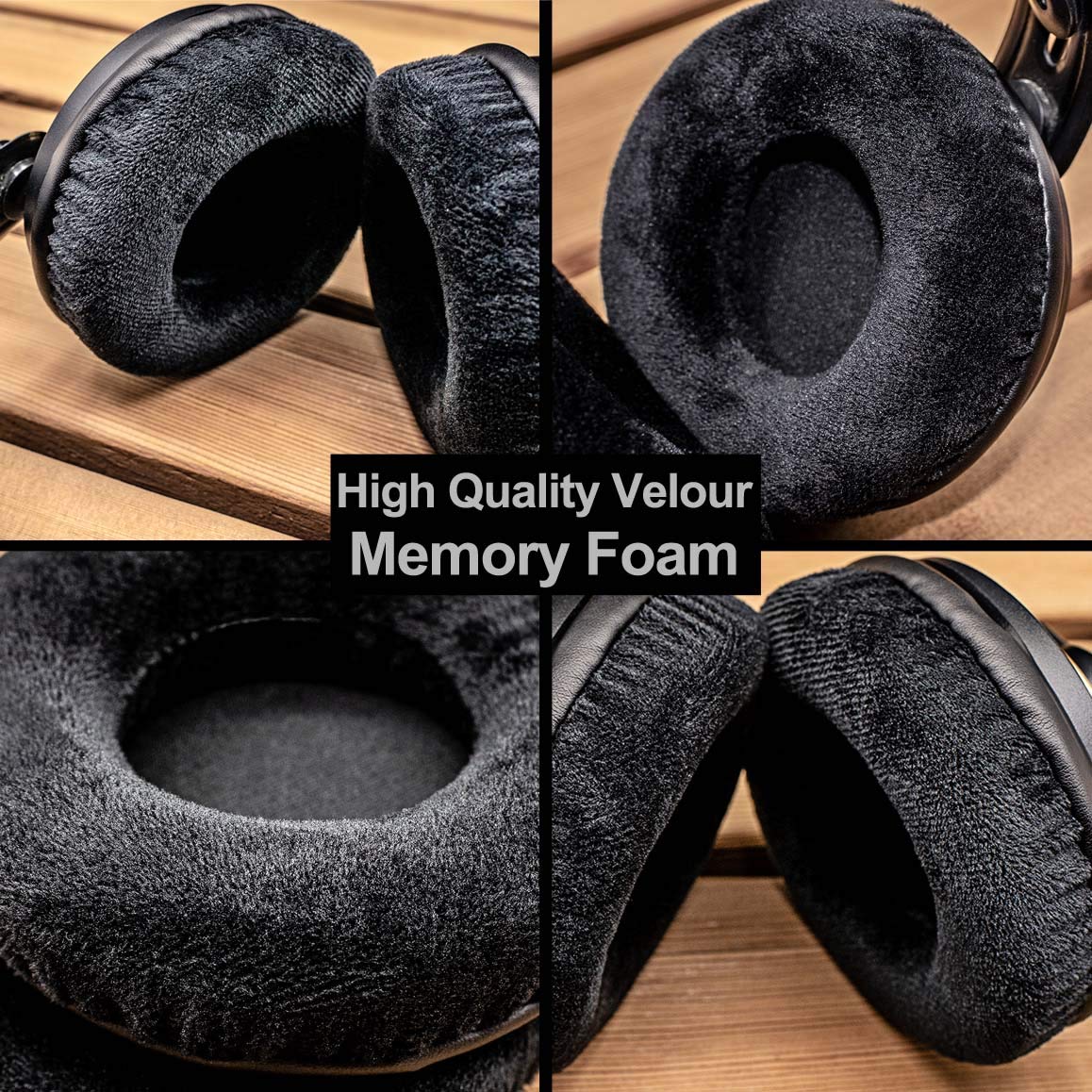 90mm Replacement Ear Pads Compatible with NS-WHP314, MDR-V700 V500, HDJ2000, DJ DN-HP1000, HARX300 HARX500, ProDJ100 ProDj200, RP-DH1200, T4s
