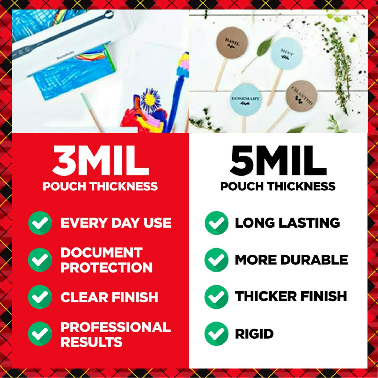 Scotch Thermal Laminating Pouches, 100 Count, Clear, 5 mil., Laminate Business Cards, Banners and Essays, Ideal Office or School Supplies, Fits Letter