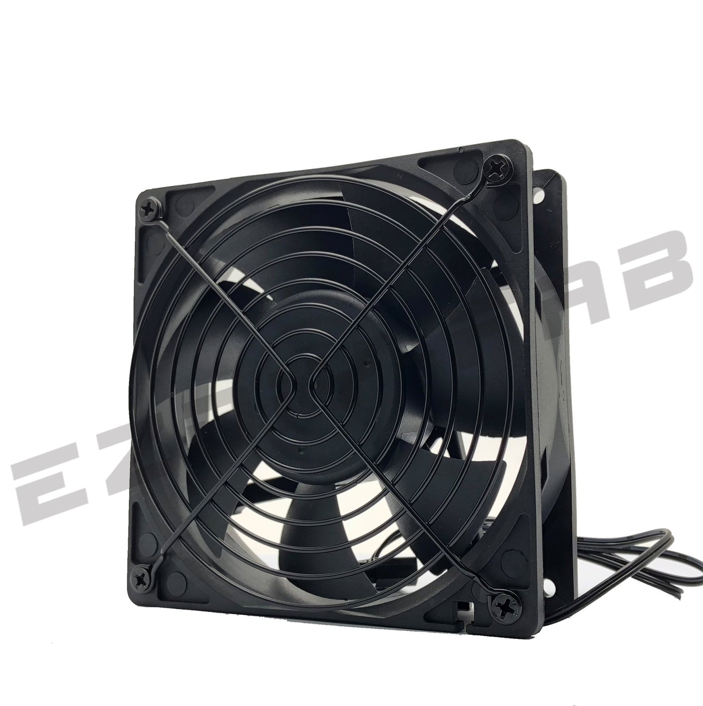 EZDIY-FAB 12cm 120mm 200CFM 4000RPM CPU Cooling Fan 12V DC 4-Pin Molex PC Computer High CFM Cooling Case Fan with Metal Finger Guard Grill