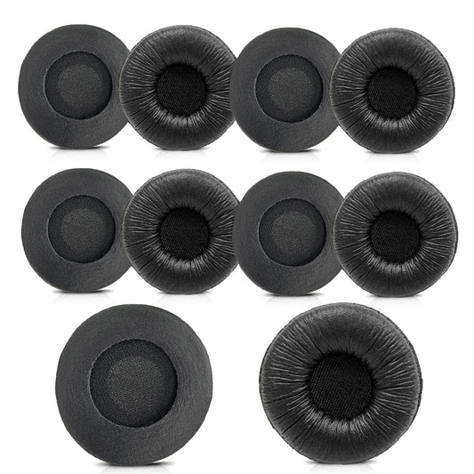 Jabra Headset Ear Cushions, Earpads Replacement 50mm Ear Pad Covers for Jabra PRO 920 930 935 9450 GN 2000 BIZ 1500 2400II Plantronics Blackwire 3220