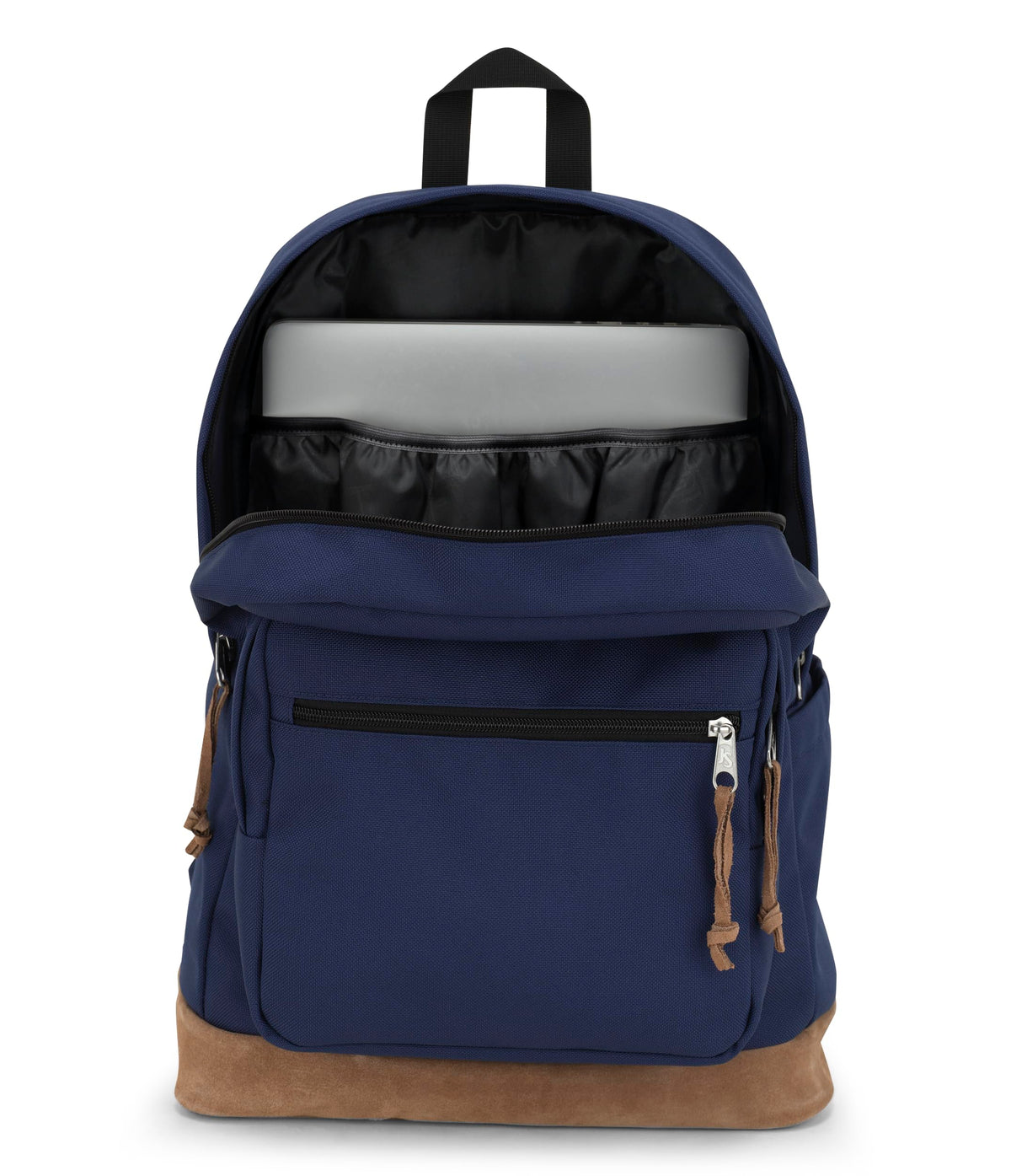 JanSport Right Pack Backpack - Durable Daypack with Padded 15" Laptop Sleeve, Spacious Main Compartment & Integrated Water Bottle Pocket - Navy