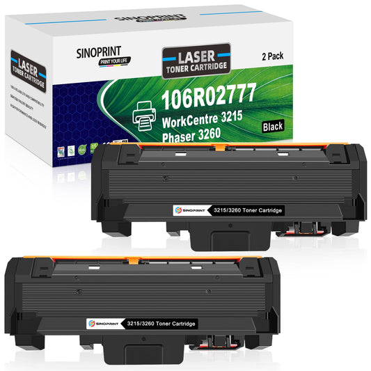 SINOPRINT Compatible 106R02777 Toner Cartridge Replacement for Xerox WorkCentre 3215 3215NI 3225 3225DNI Phaser 3260 3260DI 3260DNI 3052 106R02775