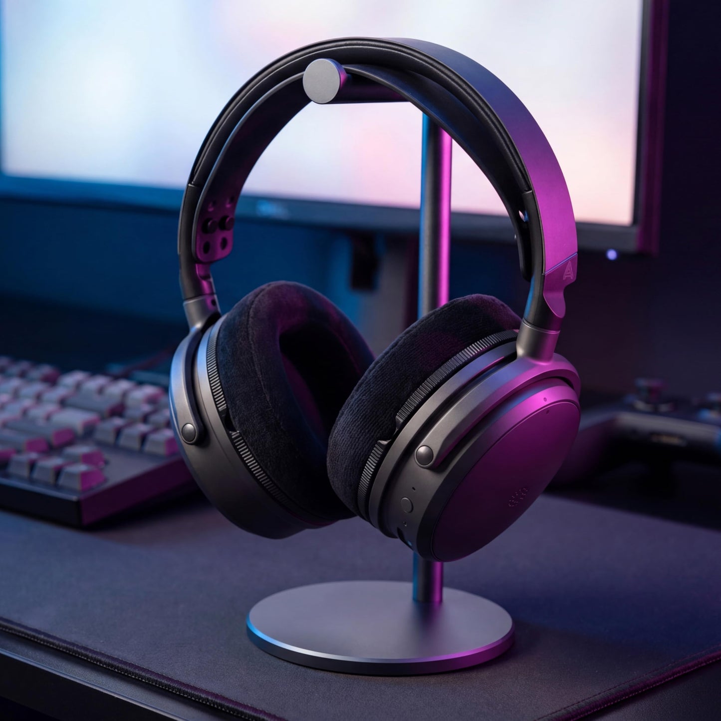 WC StealthZ Maxwell 2 - FPS Oriented Earpads Compatible with Audeze Maxwell 2 Headphones by Wicked Cushions & Gadgetry Tech | Enhanced Sound Precision